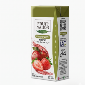 Strawberry and apple