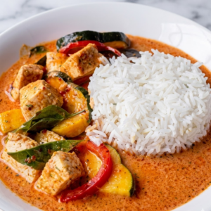 Thai Red Curry With Coconuts