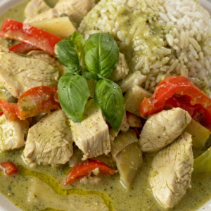 Thai Green Curry With cocnuts