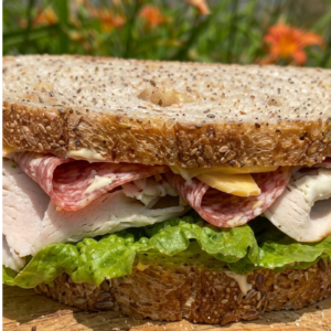 Mortadella Slice Sandwich