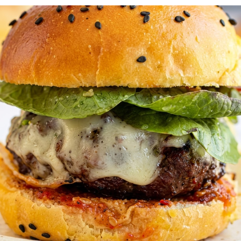 Potato Bun Smash Burger