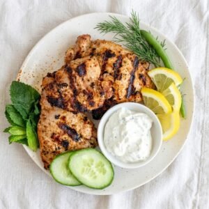 Grilled greek chicken
