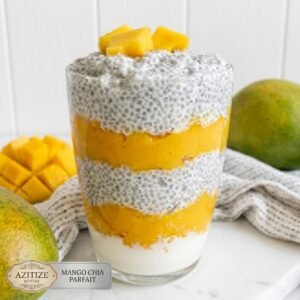 Coconuts milk chia seeds pud