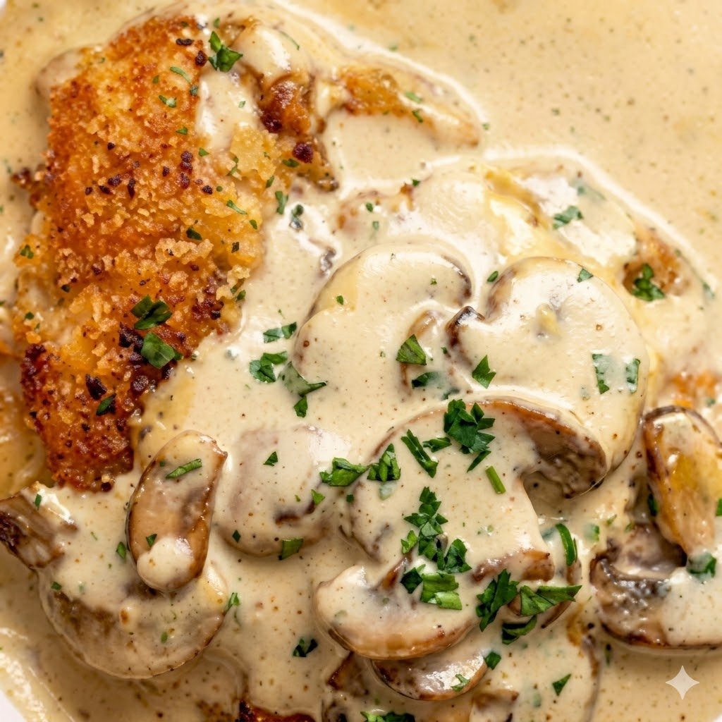 Montreal Grilled Chicken With Ricotta Cheese Sauce