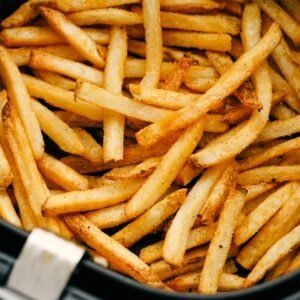 Air fried fries